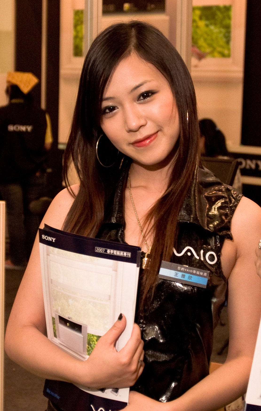 2007 Taipei spring computer show show girl